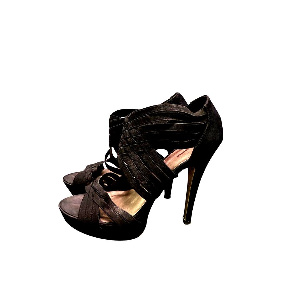 Zigo Soho elastic strap Heels size 10 black